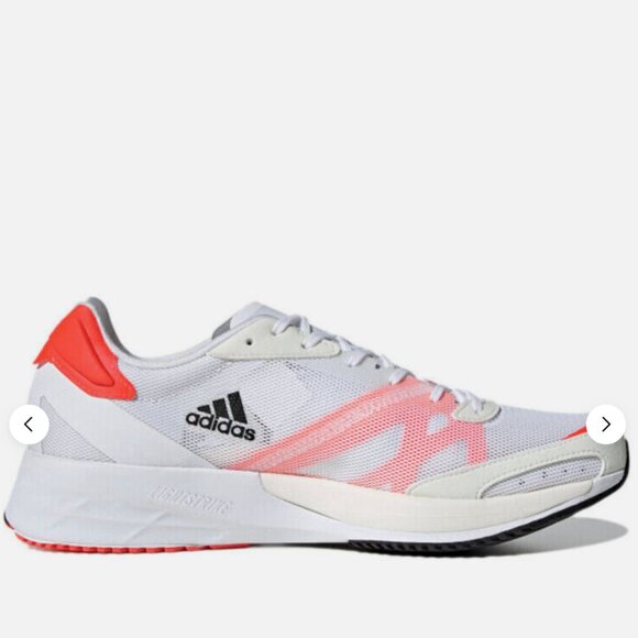 adidas Adizero Adios 6 Tokyo 2021 - FY4073 White Crimson Black Men\'s 10 US 44 EU